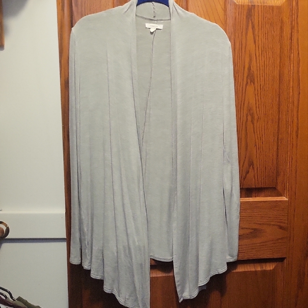 Maurices Light Gray Cardigan Sweater